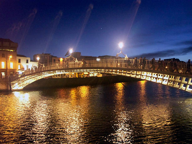 istock Ha'penny Bridge over River Liffey in Dublin 139089842