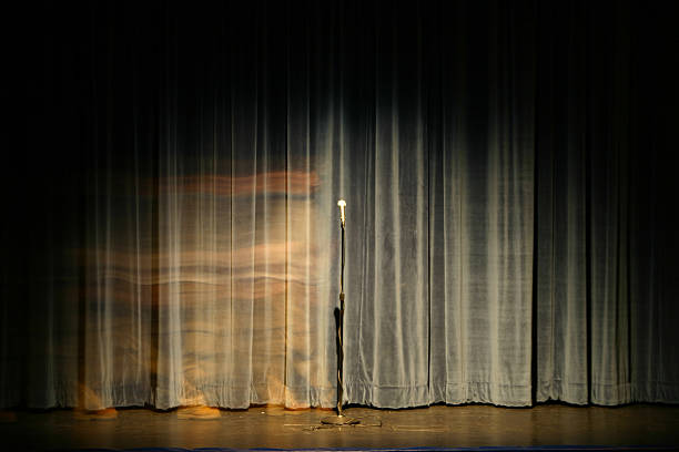 istock Man Walking to the Microphone 139090154