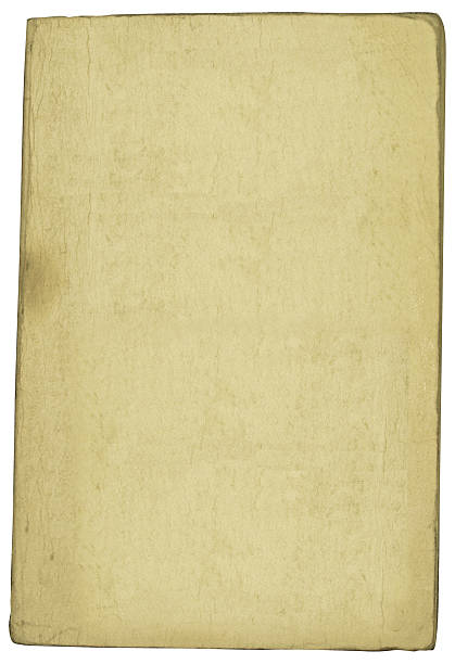 Old Blank Book stock photo