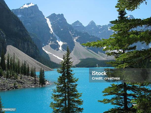 See Moraine Lake Stockfoto und mehr Bilder von Banff-Nationalpark - Banff-Nationalpark, Fotografie, Gebirge