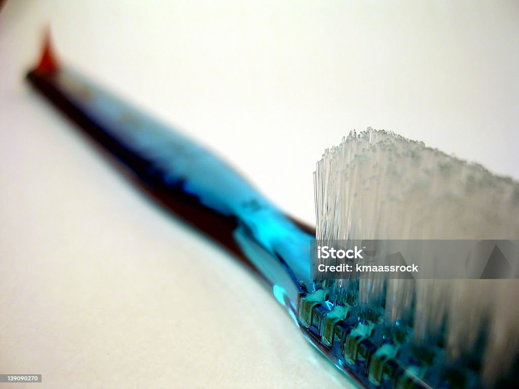 Escova de Dentes de Casa de Banho - Royalty-free Azul Foto de stock