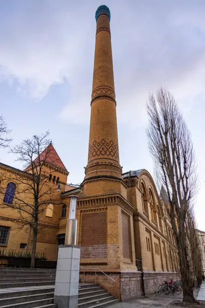 The Berlin Kulturbrauerei is a huge complex of buildings on the site of a former brewery, Schultheiss-Brauerei. Today it is operated as a cultural center.