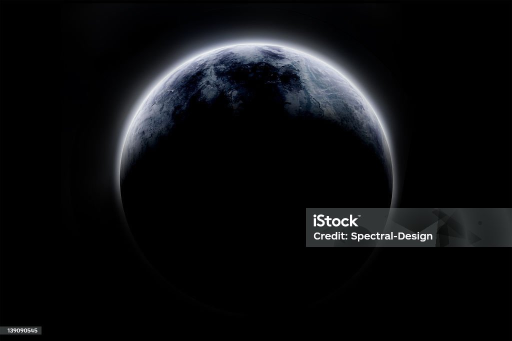 행성입니다 모범사례의 1 - 로열티 프리 달 표면 스톡 사진