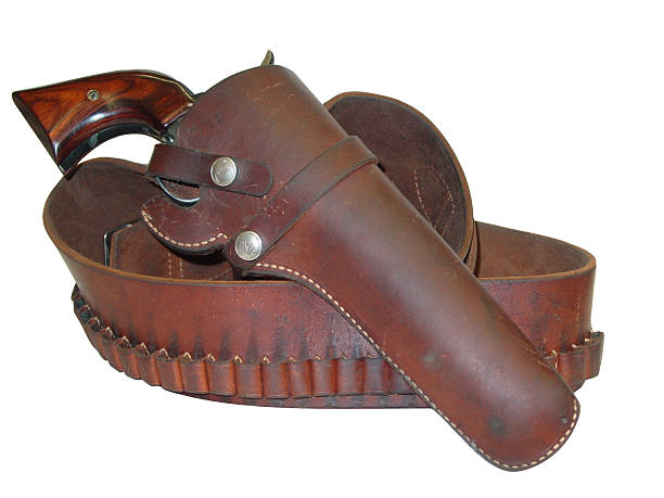 istock Western Gun in holster 139090729