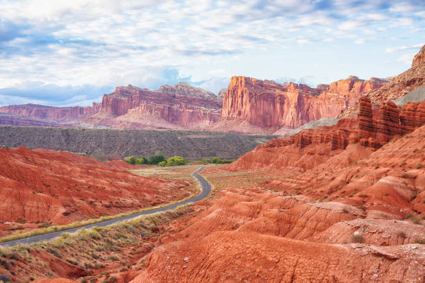istock Beautiful Cliffs & Buttes in Capitol Reef Nation Park 1390907469