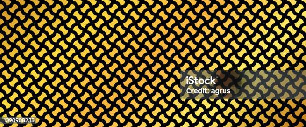 Comic Gold Pattern Background Illustration Of Vector Background With Gold Colored Pattern Stock ...
