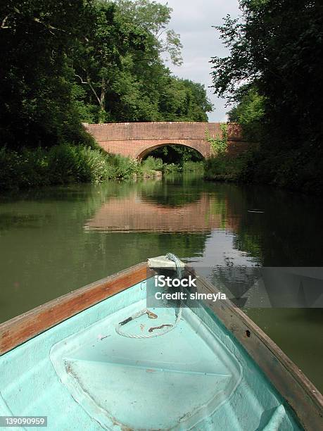 Lazy Boat Trip Stock Photo - Download Image Now - Aquatic Sport, Basingstoke, Bridge - Built Structure