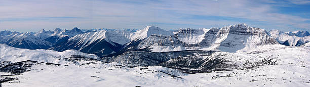 Panoramic Mountain stock photo