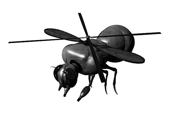 istock Robotic Armored Cyber Wasp V-1 (Isolated) 139091628