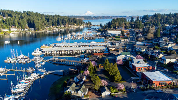 istock Beautiful Day in Gig Harbor, Washington 1390916859