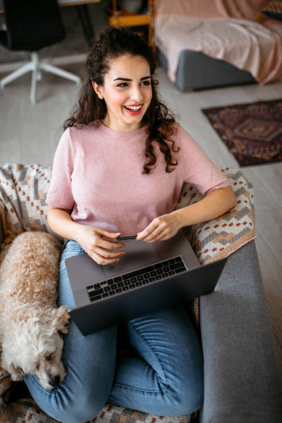 istock Woman buying some cool things online 1390922666