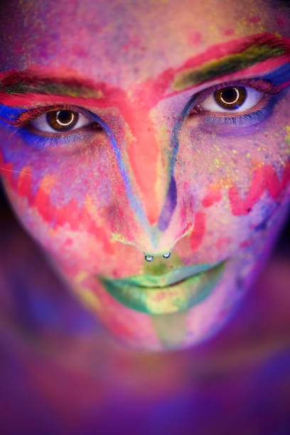 istock close-up portrait of neon makeup 1390933912