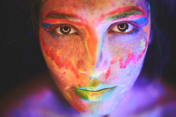 istock close-up portrait of neon makeup 1390933986