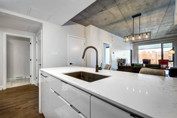 istock Modern furnished apartment brand new from developer 1390954143
