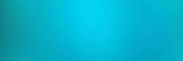 istock Soft gradient Banner with Smooth Blurred blue and turquoise colors 1390962710