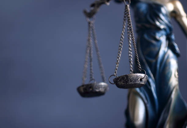 istock Close up Themis with scale .Justice Concept 1390970145