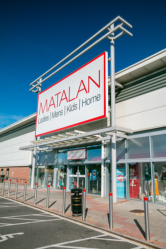 Matalan at Strood Industrial Estate near Rochester in Kent, England. This is in a commercial business park.