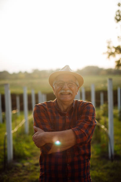 istock Proud of his vineyard 1390976511