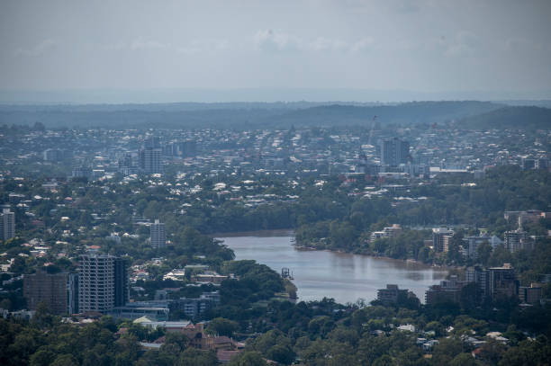 istock Brisbane skyline from Mt Cootha Lookout. 1390977855