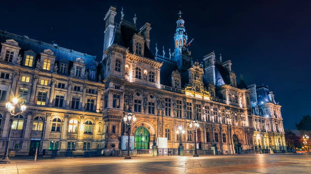 istock Main city hall in Paris 1390978069