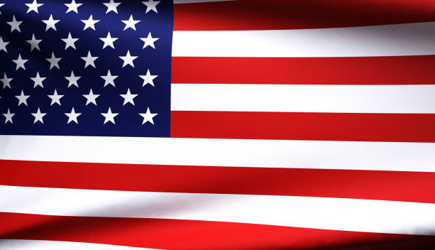 istock USA flag waving in the wind 1390995994