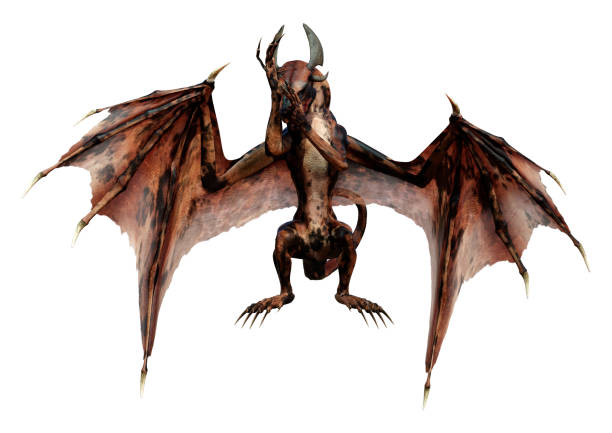 istock 3D Rendering Fairy Tale Dragon on White 1390998706
