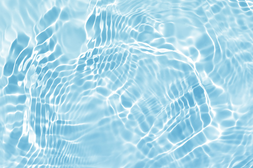 onda de agua azul, fondo de textura de patrón de remolino natural, fotografía abstracta photo