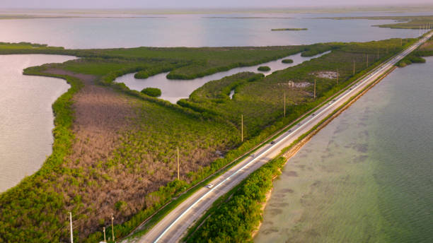 istock Highway along Little Blackwater Sound 1391003716