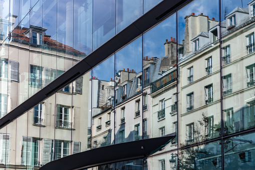 Reflection in window