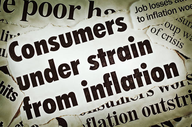 istock Inflation hits consumers: newspaper headlines about rising prices 1391026513