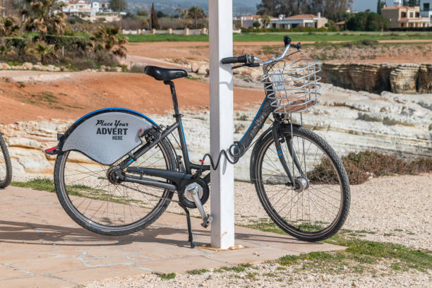 Peyia, Cyprus - April 2, 2022: ABC Bike Rental.