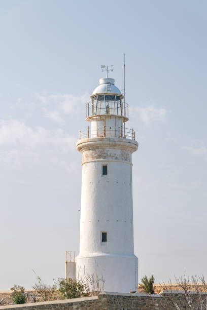 istock The Paphos white lighthouse in Cyprus. 1391028573