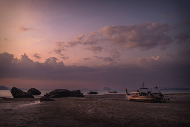 istock Tubkaek Beach (Krabi) after sunset, low tide 1391033511