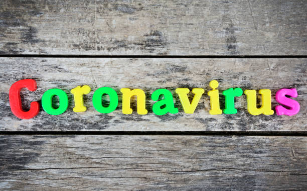 istock Coronavirus word on desk 1391033884