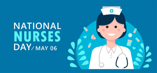 National nurses day, vector illustration vector art illustration