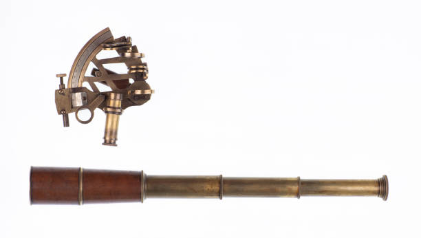 istock sextant, spyglass and nautical accessories 1391062846