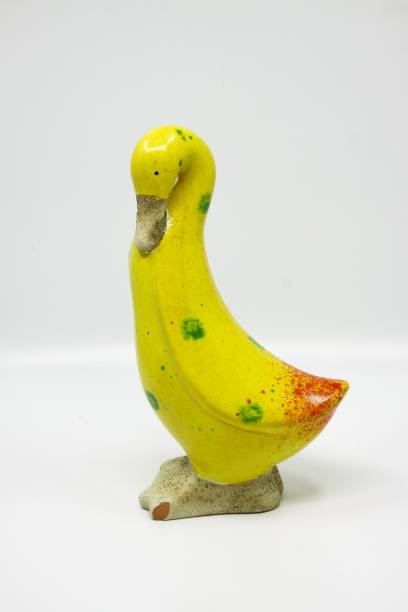 istock Decorative ceramic figurines of gooses 1391064269
