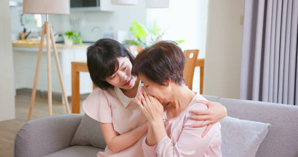 istock worried daughter and sad mother 1391064803