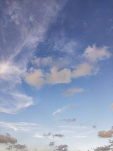 istock Cirrus clouds in magnificent shape seen in the evening sky. 1391065112