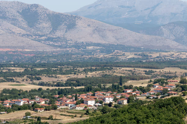 istock View of the mountain village 1391065185