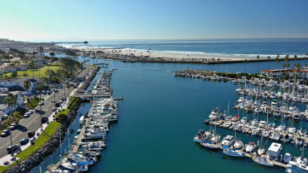 istock Aerial View Of Oceanside Harbor 1391066341