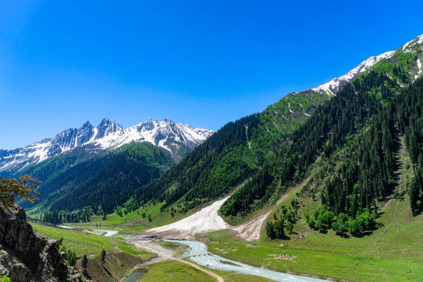 istock Alpine mountain view Sonamarg Jammu and Kashmir landscape 1391067482