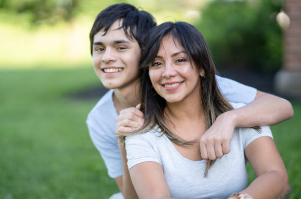 istock Hispanic Mother & Son Portrait 1391067924