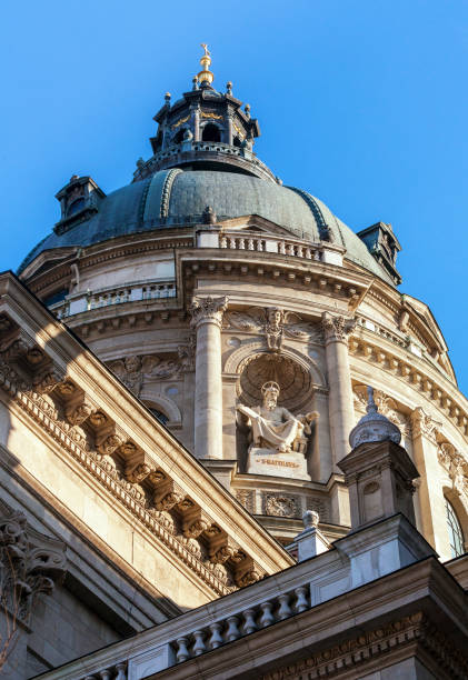istock Dome of St. Stephen's Basilica in Budapest 1391076858