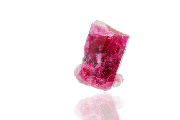 istock macro mineral stone tourmaline on a white background 1391077381