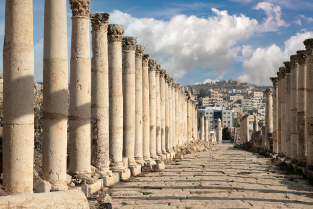 istock Ancient ruins of Jerash, Jordan. 1391077545