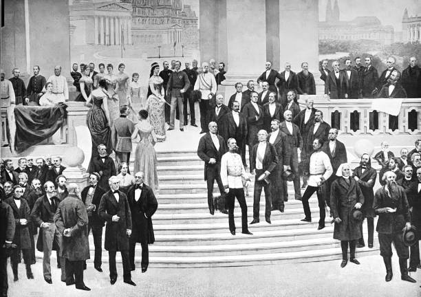 istock Silver wedding of the austrian emperor couple 1879 1391077805