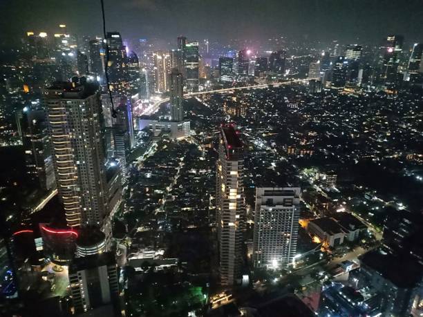 istock City Light In Jakarta 1391077979