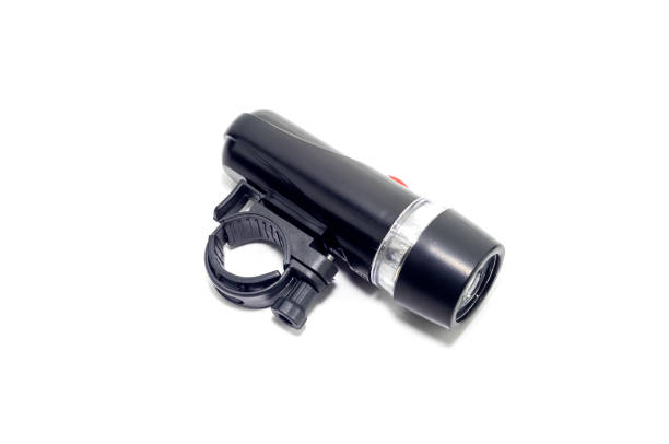 istock New, black, modern bike flashlight 1391078836
