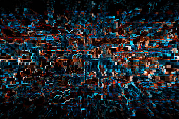 istock Abstract future technology background. Digital innovation concept for your design. 1391079075